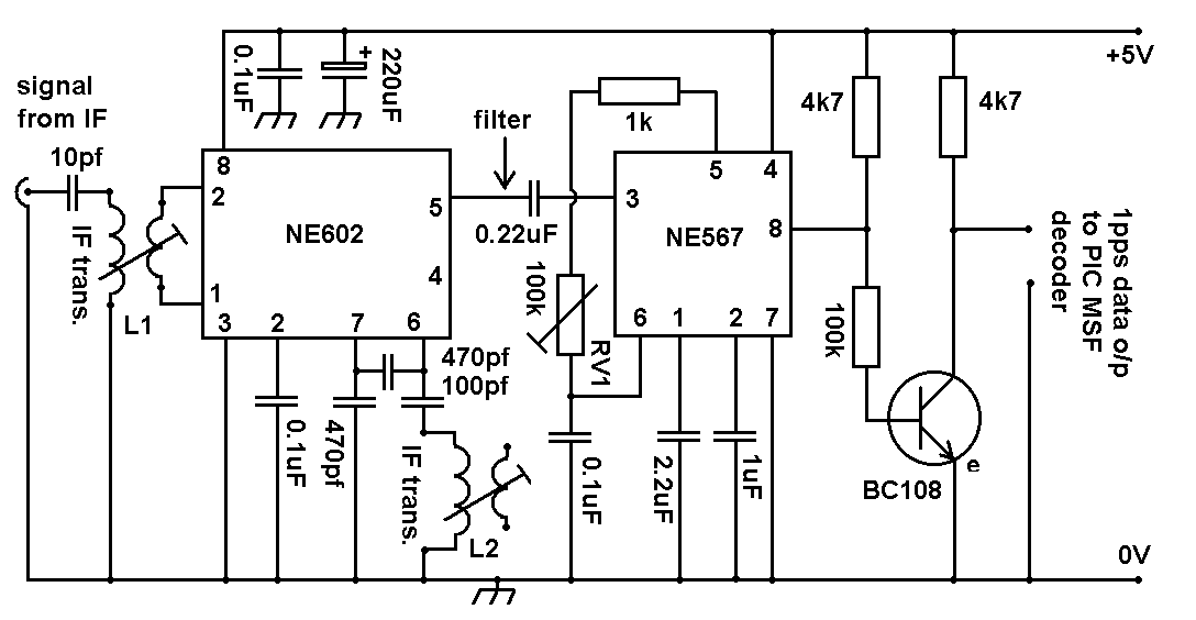 BFO-mixer circuit