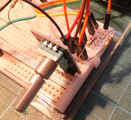 BBC Microbit and rotary encoder