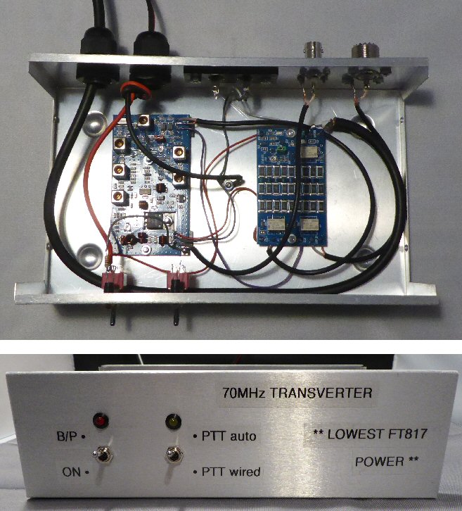 70 MHz transverter