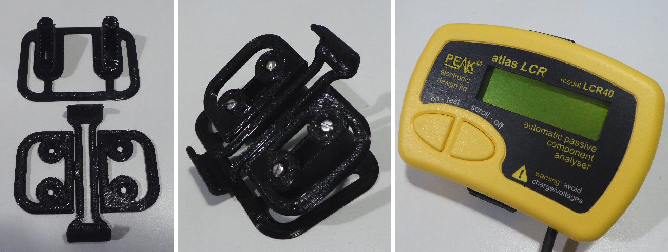 3D printed Peak intrument holder