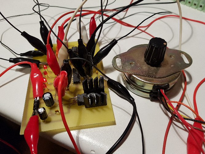 stepper motor controller wiring