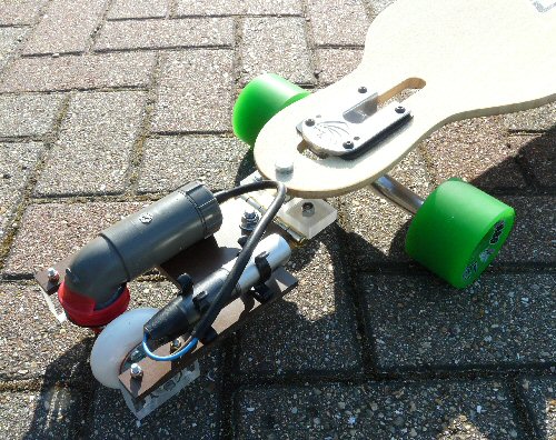 MK2 skate board velocity device
