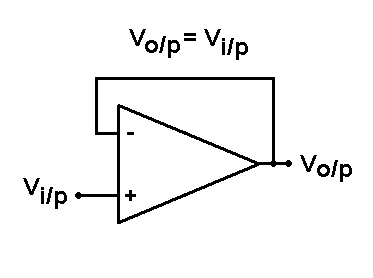 op-amp voltage follower