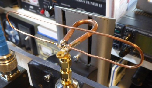 completed folded dipole photo