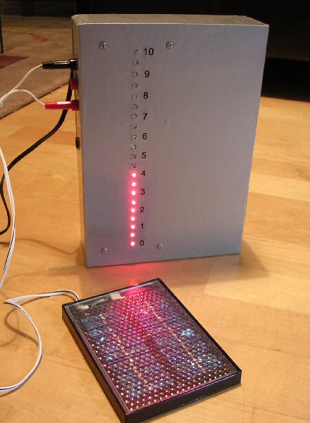 21 LED bar graph