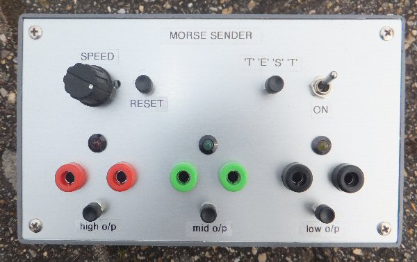 galvanometer Morse tester