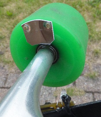 mirror attached to wheel